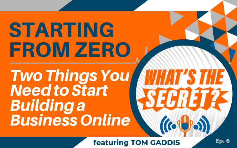 WTS Blog Header-Starting from Zero building business online